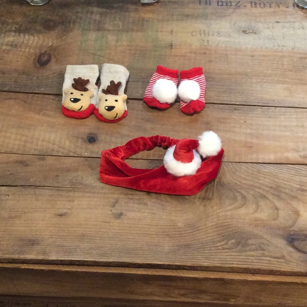 Baby girl Christmas accessories